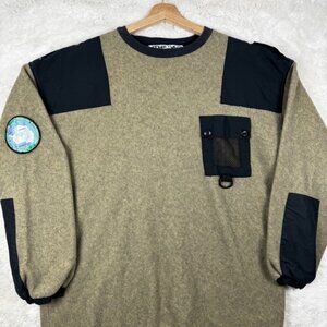 Vintage Lithium Tech Expedition Antartica Pullover Fleece Men's XL Y2K Gorpcore